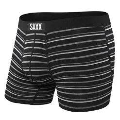 Saxx Vibe Boxers - Black Coast Stripe