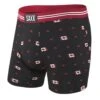 Saxx Vibe Boxers - Black True North 2 Saxx Vibe Boxers - Black True North -Hockey Equipment Store saxx underwear saxx vibe boxers black true north l 29811070074946
