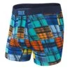 Saxx Vibe Boxers - Blue Oceanside Plaid 1 Saxx Vibe Boxers - Blue Oceanside Plaid -Hockey Equipment Store saxx underwear saxx vibe boxers blue oceanside plaid blue l 30367764938818