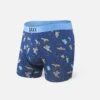 Saxx Vibe Boxers - Blue Pinata Bang -Hockey Equipment Store saxx underwear saxx vibe boxers blue pinata bang l 14123900076098