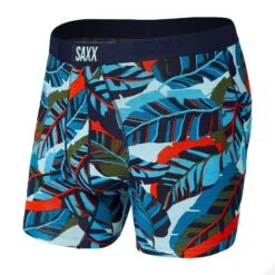 Saxx Vibe Boxers - Blue Pop Jungle