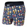 Saxx Vibe Boxers - Denim Pitcher Perfect -Hockey Equipment Store saxx underwear saxx vibe boxers denim pitcher perfect navy s 29811069354050