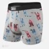 Saxx Vibe Boxers - Grey Hockey -Hockey Equipment Store saxx underwear saxx vibe boxers grey hockey l 14142227251266
