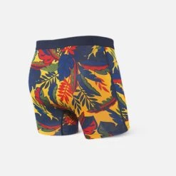 Saxx Vibe Boxers - Jungle Yellow 8 Saxx Vibe Boxers - Jungle Yellow -Hockey Equipment Store saxx underwear saxx vibe boxers jungle yellow 14123983863874