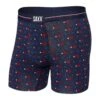 Saxx Vibe Boxers - Liberty Navy -Hockey Equipment Store saxx underwear saxx vibe boxers liberty navy m 28990829985858