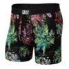 Saxx Vibe Boxers - Midnight Tropics -Hockey Equipment Store saxx underwear saxx vibe boxers midnight tropics s 29805103480898