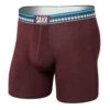 Saxx Vibe Boxers - Plum Heather -Hockey Equipment Store saxx underwear saxx vibe boxers plum heather s 29805274628162