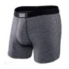 Saxx Vibe Boxers - Salt & Pepper -Hockey Equipment Store saxx underwear saxx vibe boxers salt pepper grey xl 28744438612034