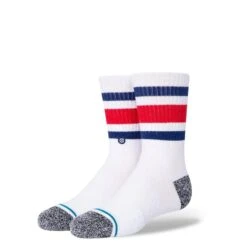 Stance Kids STP Boyd Socks -Hockey Equipment Store stance apparel socks lifestyle stance kids stp boyd socks white blue l 30328633786434