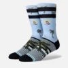 Stance Staple Aloha Monkey Socks 2 Stance Staple Aloha Monkey Socks -Hockey Equipment Store stance socks stance staple aloha monkey socks blue m 13963466342466