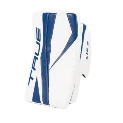 TRUE L12.2 Senior Goalie Blocker - Stock -Hockey Equipment Store true blockers true l12 2 senior goalie blocker stock white navy regular 29367478321218