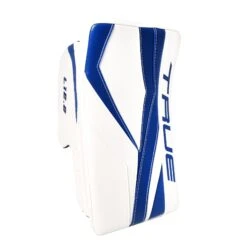 TRUE L12.2 Senior Goalie Blocker - Stock -Hockey Equipment Store true blockers true l12 2 senior goalie blocker stock white royal full right 30129579458626