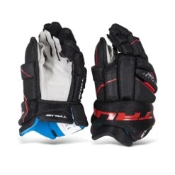 TRUE Catalyst Pro Senior Hockey Gloves -Hockey Equipment Store true gloves true catalyst pro senior hockey gloves black red 13 28743854948418