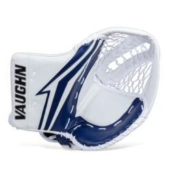 Vaughn Velocity V9 XP Pro Senior Goalie Catcher -Hockey Equipment Store vaughn catchers vaughn velocity v9 xp pro senior goalie catcher white blue regular 28743624032322