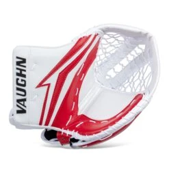 Vaughn Velocity V9 XP Pro Senior Goalie Catcher -Hockey Equipment Store vaughn catchers vaughn velocity v9 xp pro senior goalie catcher white red regular 28743624065090