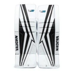 Vaughn Velocity V9 Junior Goalie Leg Pads -Hockey Equipment Store vaughn leg pads vaughn velocity v9 junior goalie leg pads white black 24 2 28744338243650