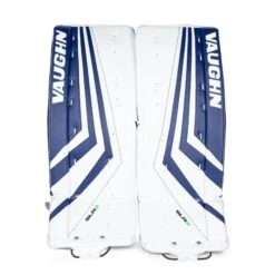 Vaughn Ventus SLR2 Junior Goalie Leg Pads -Hockey Equipment Store vaughn leg pads vaughn ventus slr2 junior goalie leg pads white blue 26 2 28744341028930