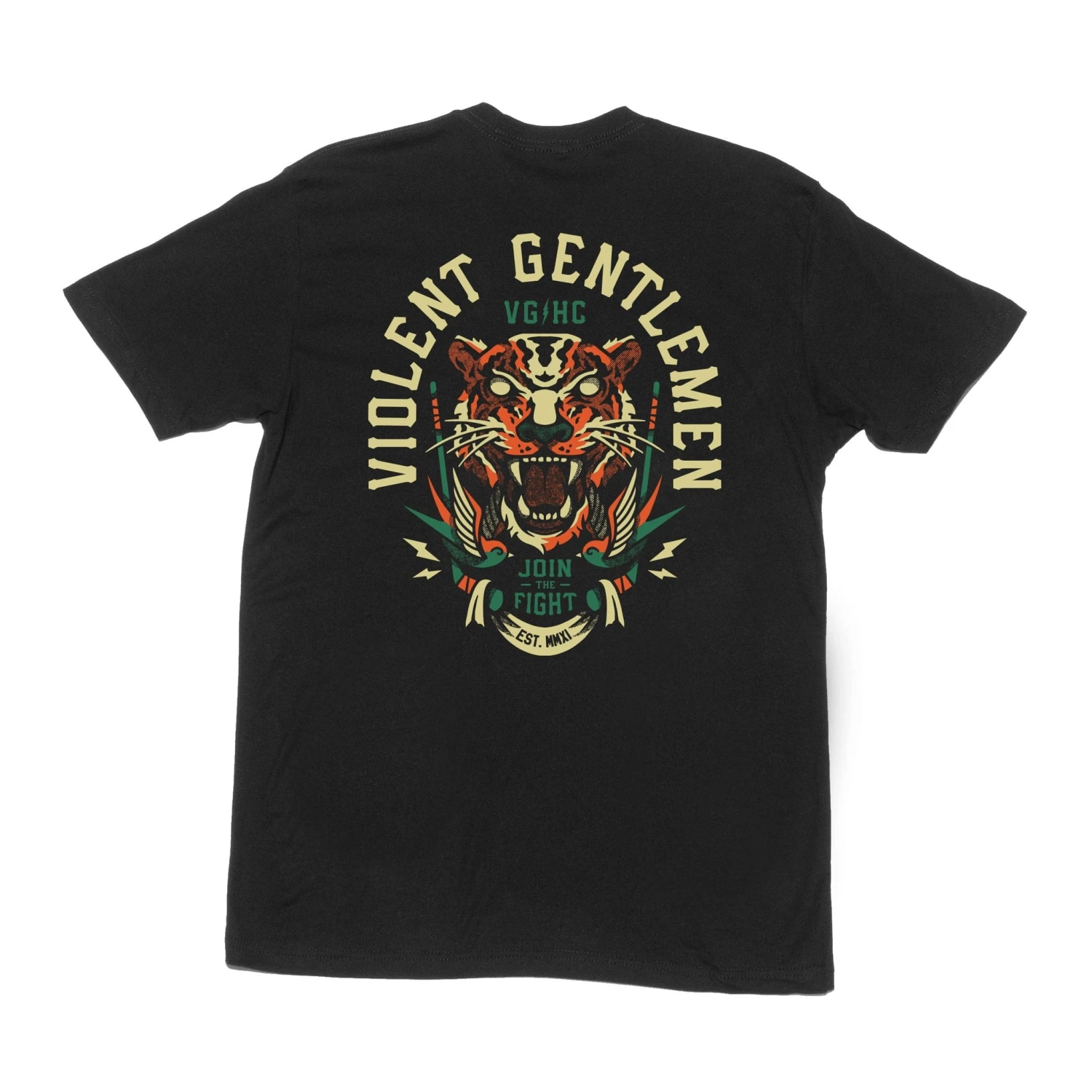 Violent Gentlemen Tiger Strength Shortsleeve Shirt 4 Violent Gentlemen Tiger Strength Shortsleeve Shirt - Image 2