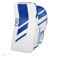 Warrior Ritual GT2 Junior Goalie Blocker -Hockey Equipment Store warrior blockers warrior ritual gt2 junior goalie blocker white blue regular 30370394570818