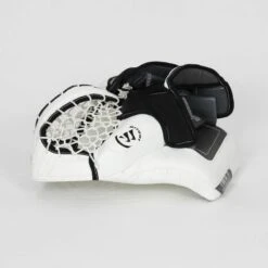 Warrior Ritual G3 Intermediate Goalie Catcher - Demo -Hockey Equipment Store warrior catchers demo warrior ritual g3 intermediate goalie catcher demo white full right 15202530656322