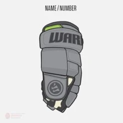 Warrior Alpha Pro Plus Custom Hockey Gloves -Hockey Equipment Store warrior gloves warrior alpha pro plus custom hockey gloves 11782921289794