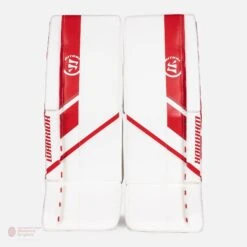 Warrior Ritual G5 Junior Goalie Leg Pads 35 Warrior Ritual G5 Junior Goalie Leg Pads -Hockey Equipment Store warrior leg pads warrior ritual g5 junior goalie leg pads white red 24 1 14836018774082