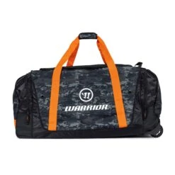 Warrior Q20 Senior Wheel Hockey Bag -Hockey Equipment Store warrior wheeled hockey bags warrior q20 senior wheel hockey bag black camo sr 28744476819522