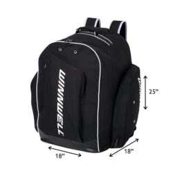 Winnwell Backpack Senior Carry Hockey Bag -Hockey Equipment Store winnwell backpack hockey bags winnwell backpack senior carry hockey bag black sr 28989048488002